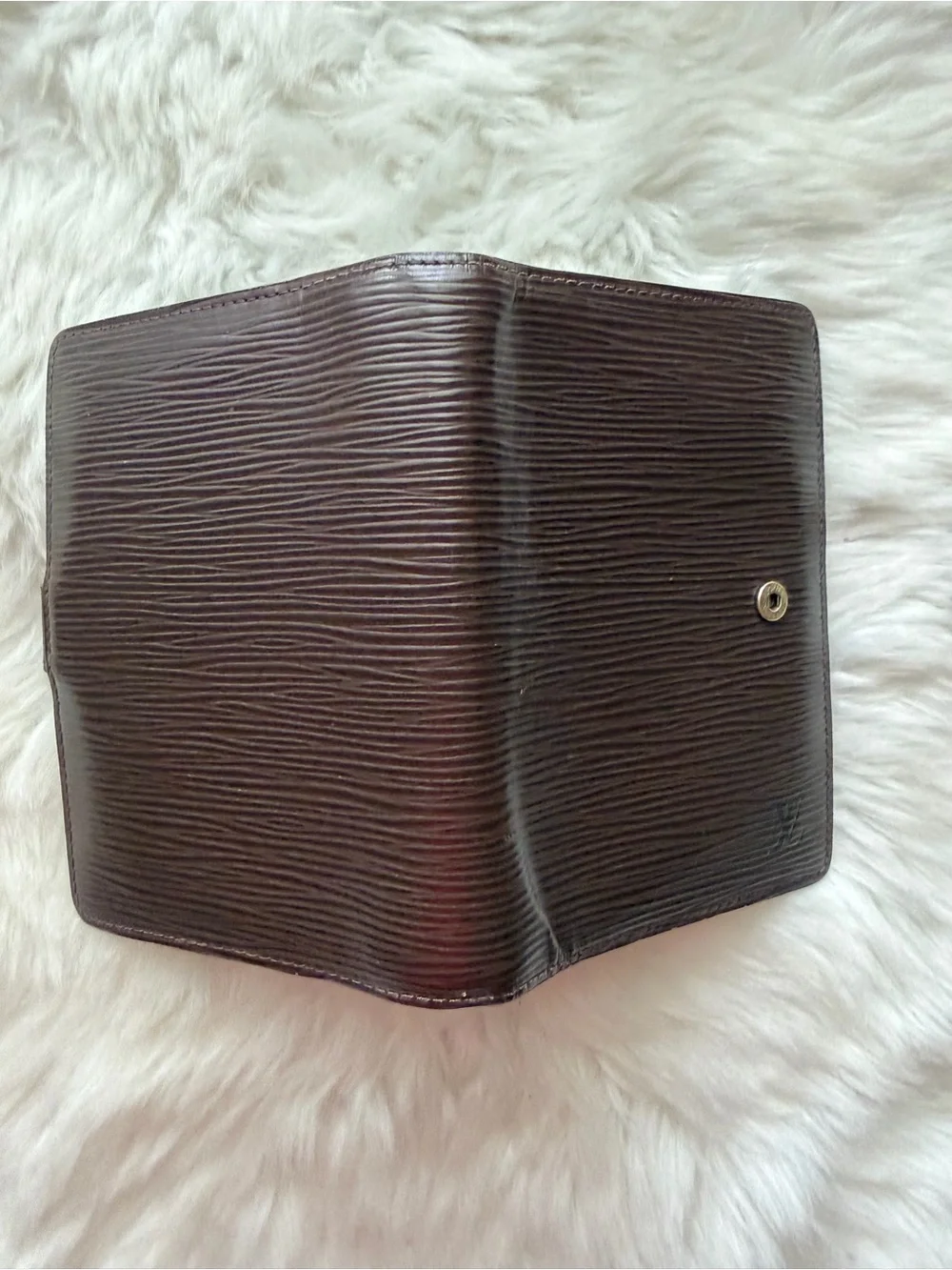 Louis Vuitton Dark Brown Epi Leather PM Planner